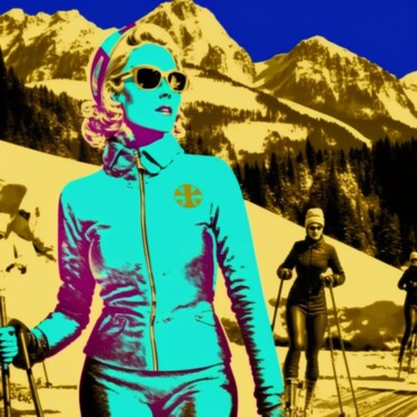 NORDIC SKIING WOMAN